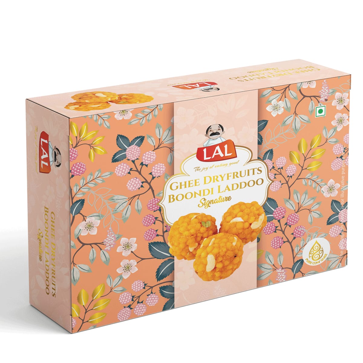 Lal Sweets Ghee Dryfruits Boondi Laddoo